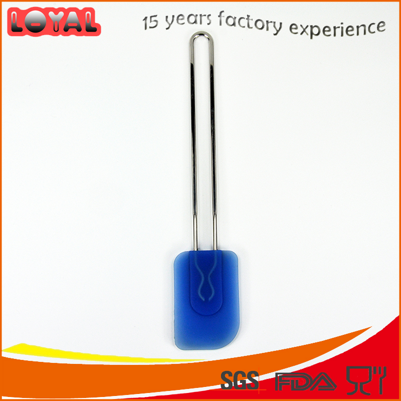 Silicone spatula with ss handle