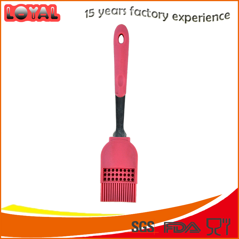 Silicone brush with SS handle