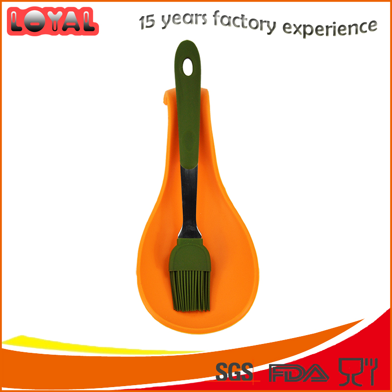 Silicone cooking oil brush