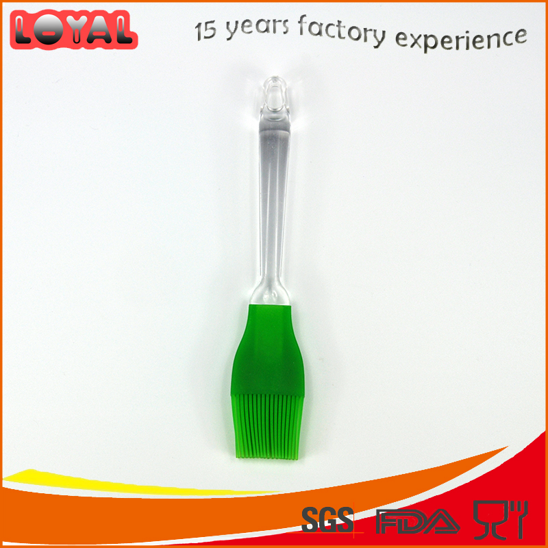 Heat-resistant silicone pastry brush