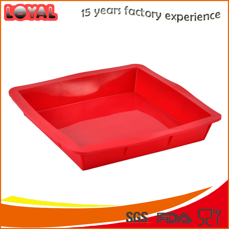 Food grade material rectangle silicone baking pan