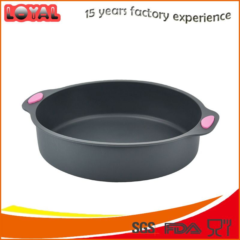 Heat-resistant food grade silicone cake pan