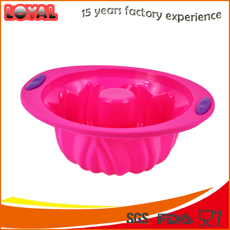 Halloween pumpkin shaped silicone cake pan