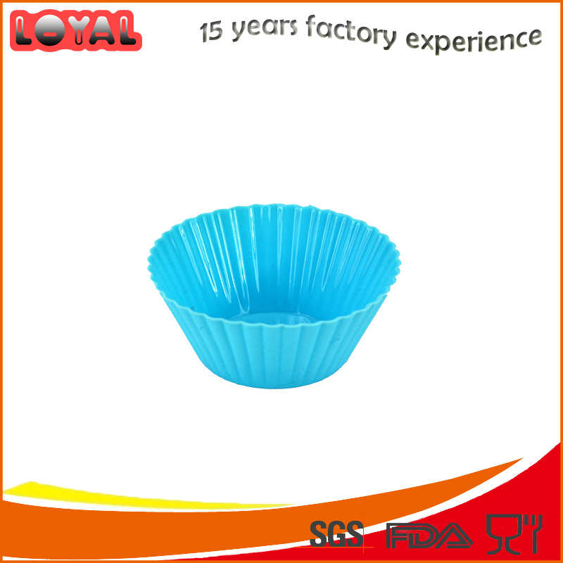 Food grade silicone round shaped jelly pudding mold