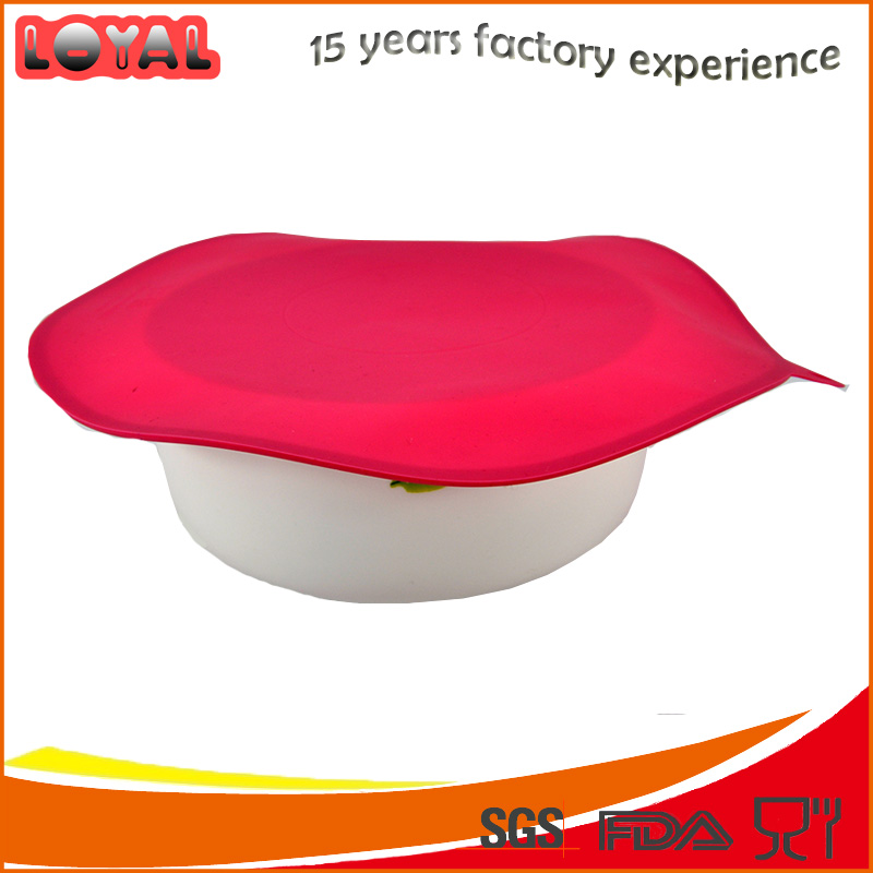 FDA standard heat resistant silicone pot cover bowl lid